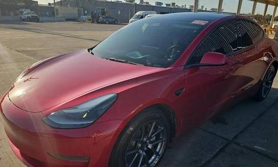TESLA MODEL 3 2022 5YJ3E1EB7NF257695 image